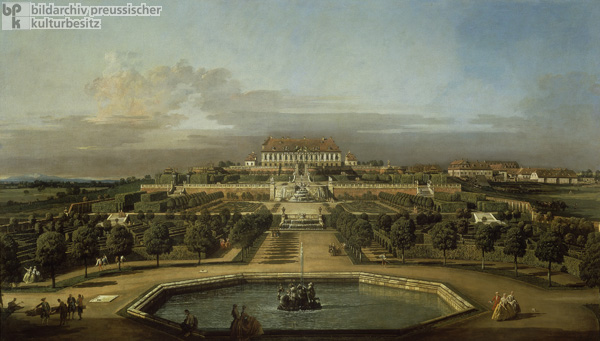 Schlosshof, Gartenseite (1759/60)